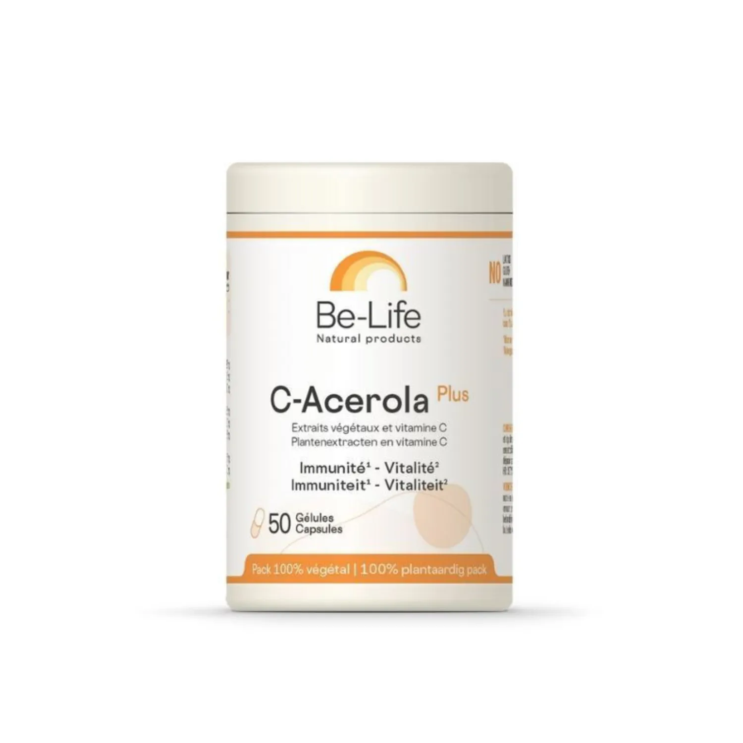 Be-Life C-Acerola Plus Βιταμίνη για Ενίσχυση του Ανοσοποιητικού, τo Δέρμα & Αντιοξειδωτική δράση Κεράσι 50 κάψουλες_PETROS Be-Life C-Acerola Plus Βιταμίνη για Ενίσχυση του Ανοσοποιητικού, τo Δέρμα & Αντιοξειδωτική δράση Κεράσι 50 κάψουλες - Image 1