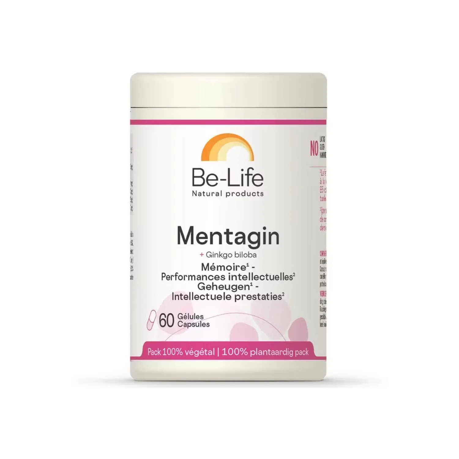 Be-Life Mentagin & Ginkgo Biloba 60 κάψουλες_PETROS Be-Life Mentagin & Ginkgo Biloba 60 κάψουλες - Image 1